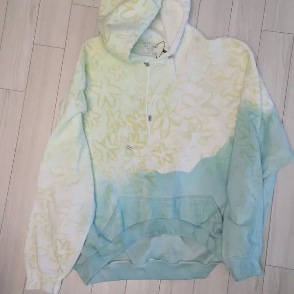 [BUNJANG] Collins Strada Floral Gradient Hoodie / Collins strada 콜리나 스트라다 후드