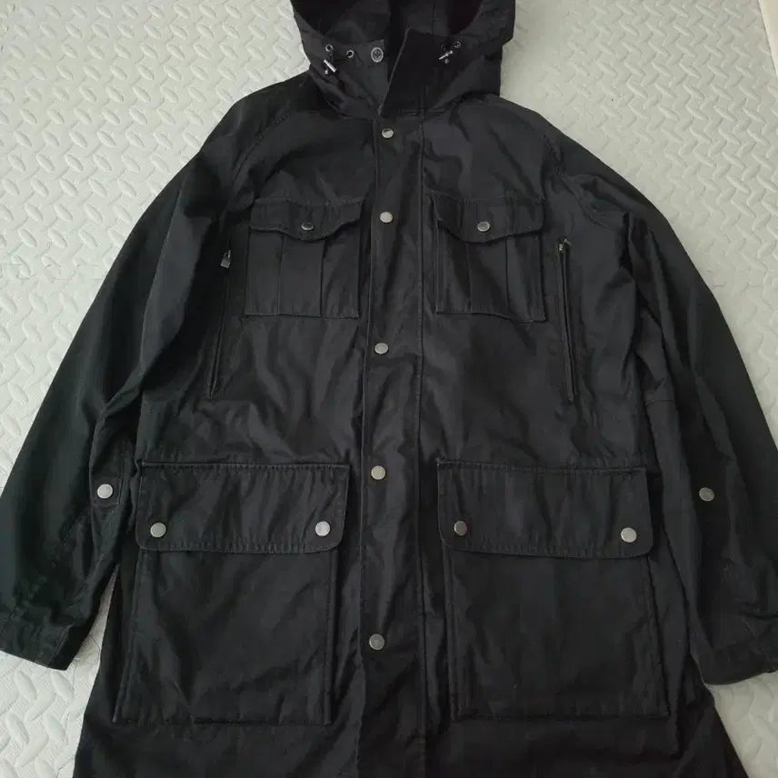 [BUNJANG] Peak Performance Black Parka Jacket Size 105 / Peak Performance 피크 퍼포먼스 블랙 야상 자켓 105 유럽 스웨덴