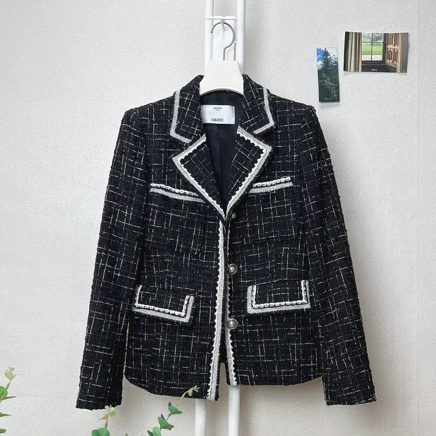 [BUNJANG] Objet Women's Tweed Jacket / 오브제 여성 트위드자켓