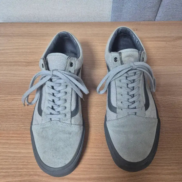 [BUNJANG] Vans Old Skool Grey Size 270 / 반스 올드스쿨 그레이 사이즈 270