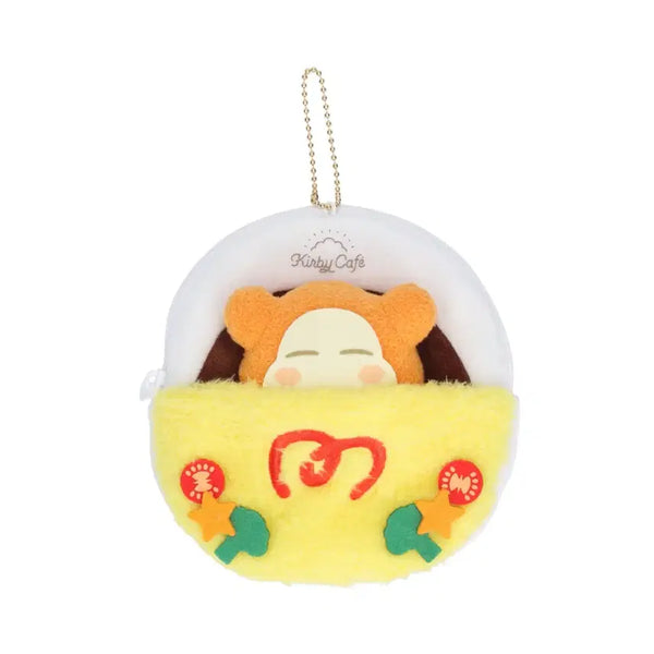 [BUNJANG] Nintendo Kirby Waddle Dee Omurice Pouch / 닌텐도 별의커비 커비 카페 웨이들디 오므라이스 파우치
