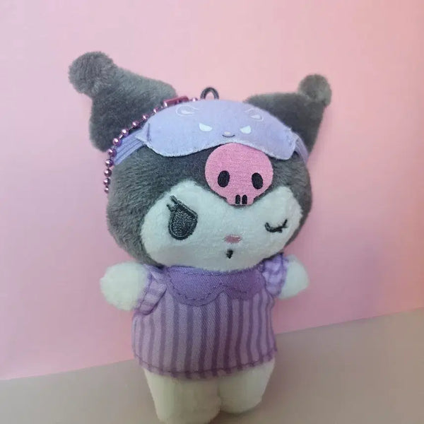 [BUNJANG] Kuromi Plush Keychain / 쿠로미 인형 키링