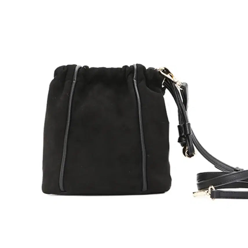 [BUNJANG] Roem Mini Suede Crossbody Bag Black / (새상품) 로엠 미니 스웨이드 크로스백 여성가방 검정검은색블랙