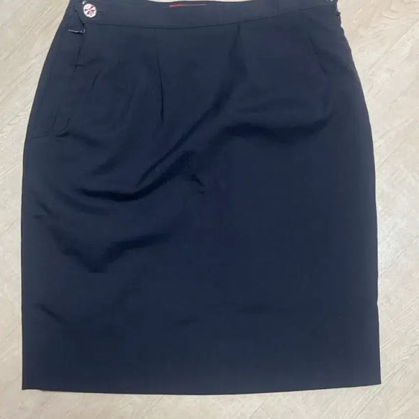 [BUNJANG] H-Line Short Skirt Size 68 / 교복치마 짧치 h라인 차콜(평치마)