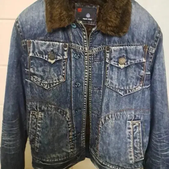 [BUNJANG] Public Space One Sherpa Lined Denim Jacket / 퍼블릭스페이스원 자켓
