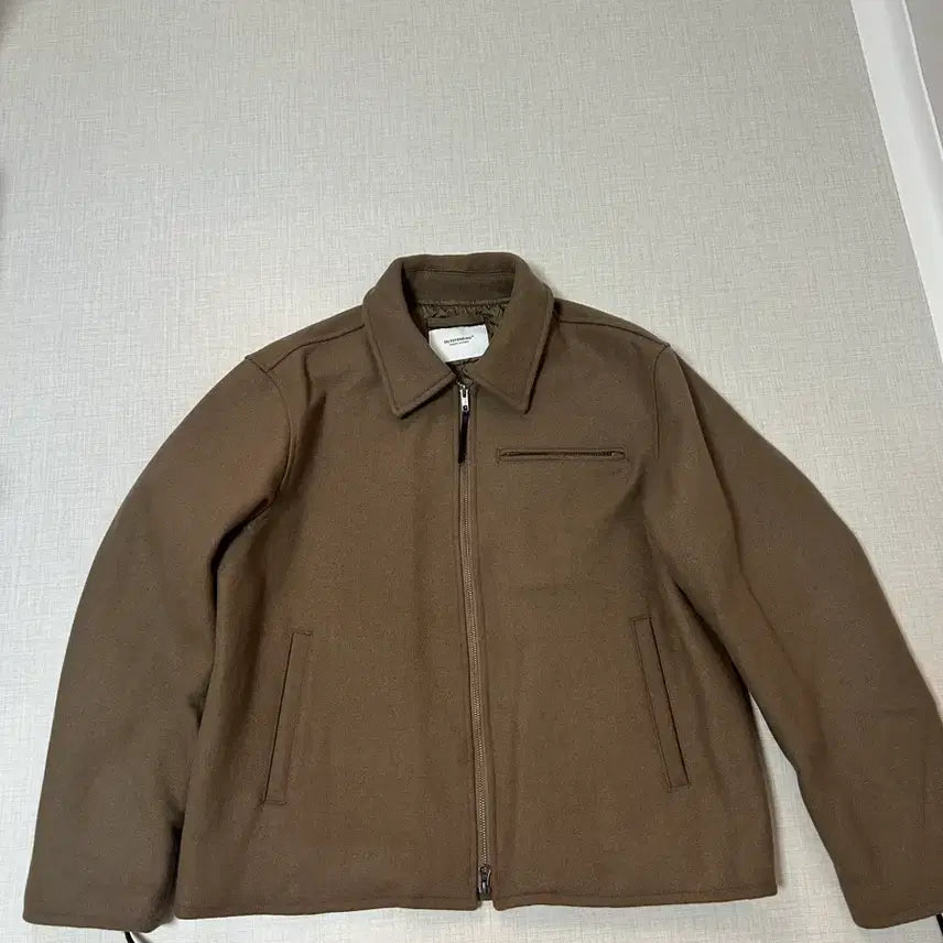 [BUNJANG] Outstanding Wool Sports Jacket Beige / [아웃스탠딩] 울 스포츠 자켓 베이지 - m사이즈