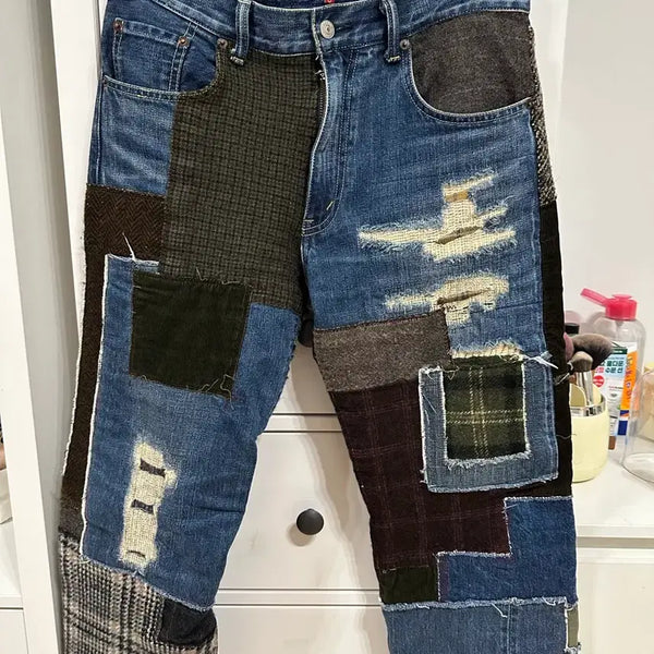 [BUNJANG] Junya Watanabe Levi's Patchwork Denim / 준야 와타나베 리바이스 패치워크 데님