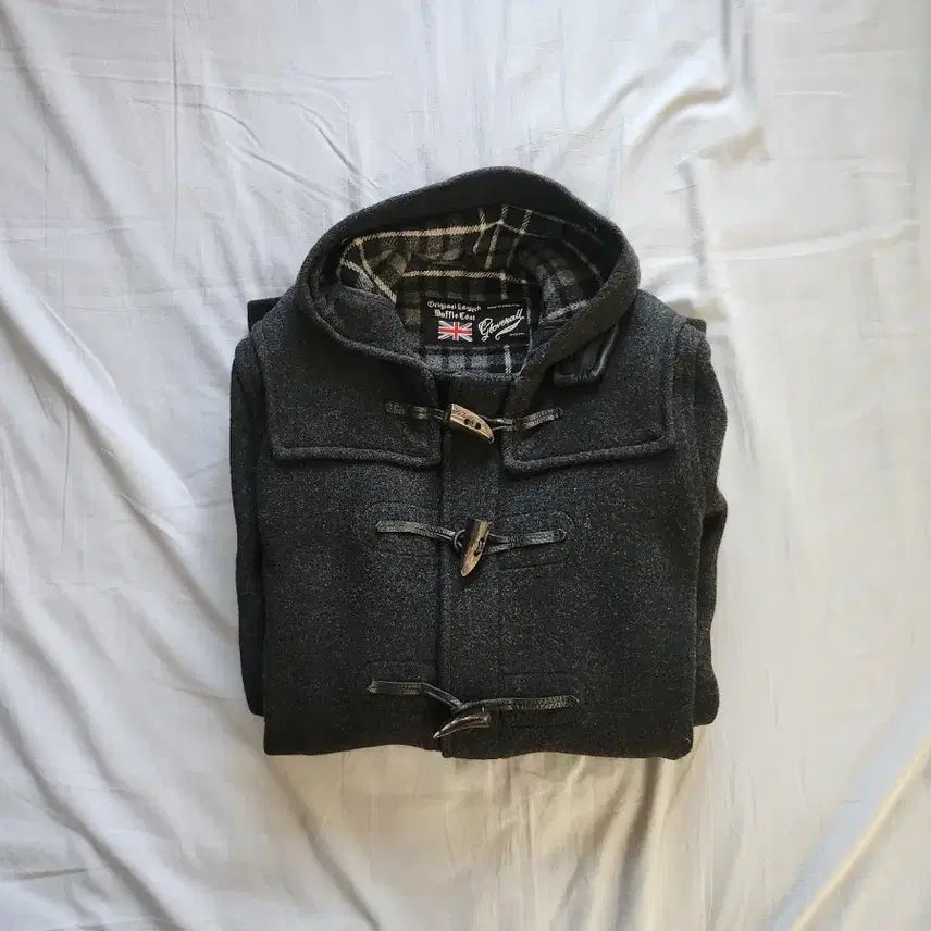 [BUNJANG] Gloverall Duffle Coat EUR 48 Charcoal / 글로버올 더플코트 EUR 48사이즈