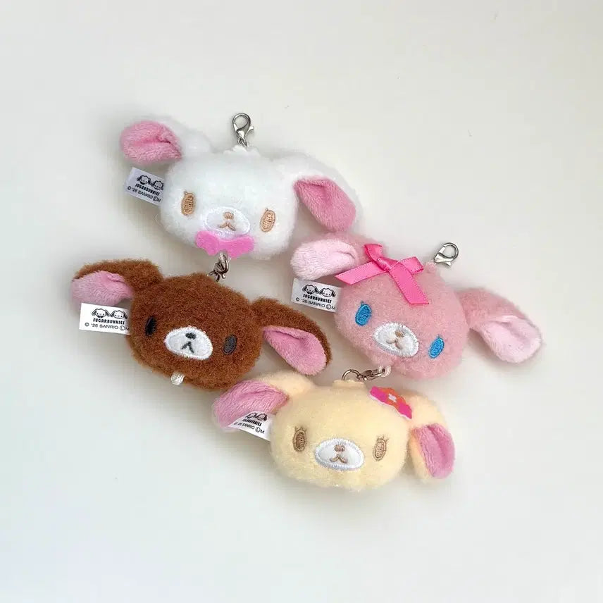 [BUNJANG] SugarBunnies Face Keychain Gacha Bundle Set / [일괄] 슈가바니즈 페이스 줄줄이 키링 가챠