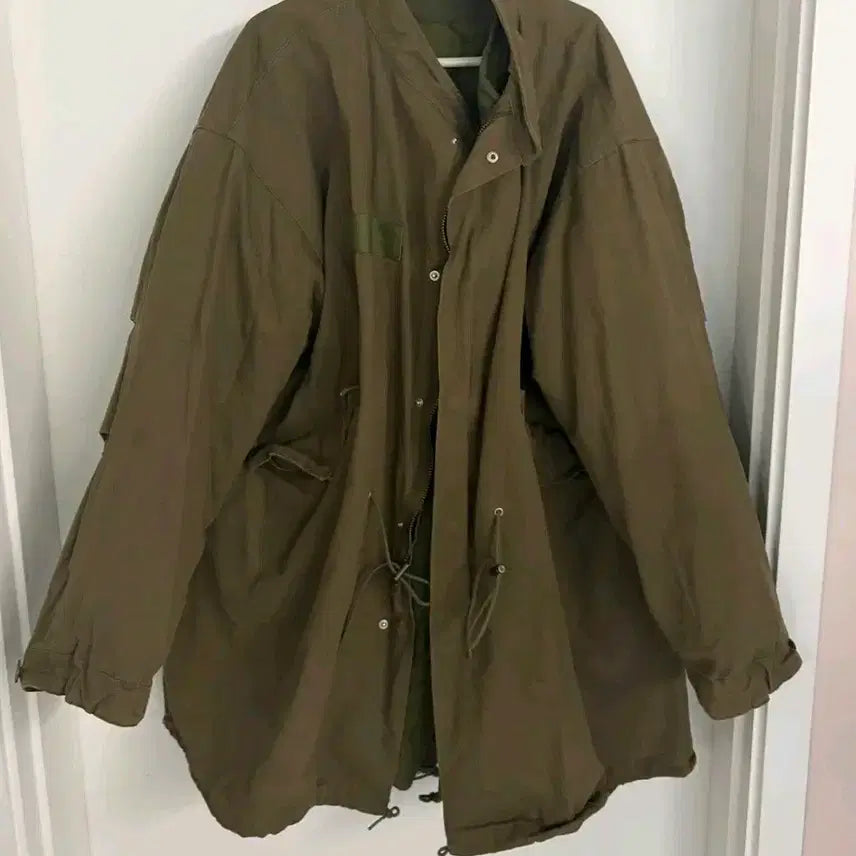 [BUNJANG] LAFUDGESTORE 3M Thinsulate M-65 Field Jacket Deep Khaki / [1회 시착/A급] 라퍼지스토어 3M 신슐레이트 M-65 필드 야상 (딥카키) / 시티보이-아메카지 오버핏