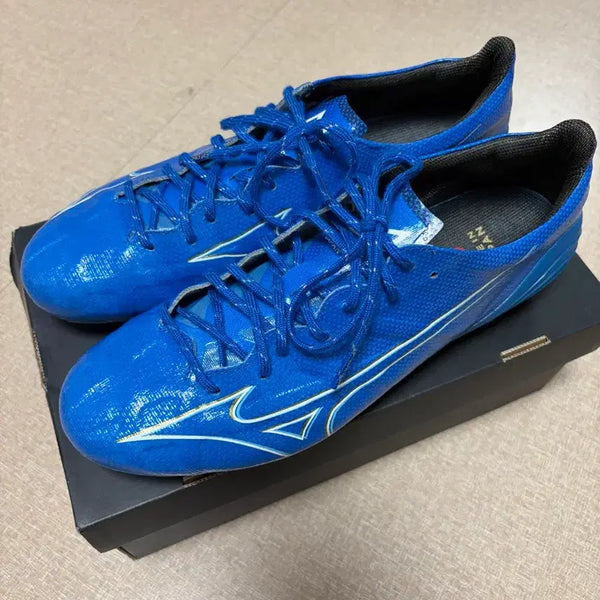 [BUNJANG] Mizuno Alpha Japan MD Soccer Cleats 265 / 미즈노 알파 재팬 MD 265