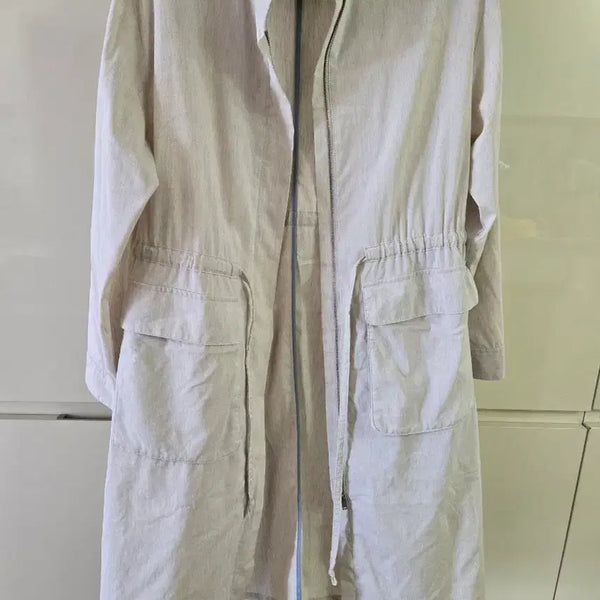[BUNJANG] Beige Casual Lightweight Jacket / 베이지색 캐주얼 라이트 재킷
