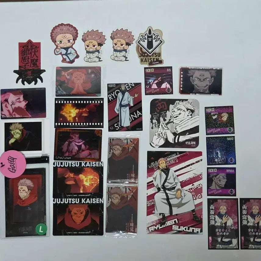 [BUNJANG] Ryomen Sukuna Bundle Set / 주술회전 스쿠나 굿즈 일괄