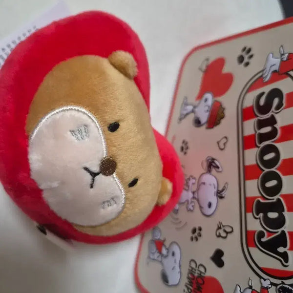 [BUNJANG] Snoopy Tin Case & Otter Keychain Bundle Set / 스누피 틴케이스 & 수달키링