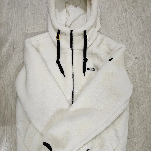 [BUNJANG] National Geographic Fleece Jacket M / 네쇼널  지오그레픽 플리스자켓 M
