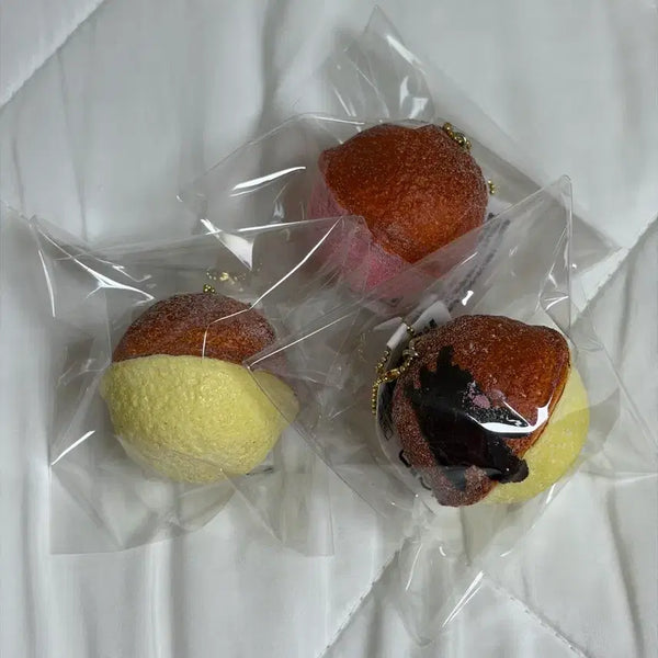 [BUNJANG] JADE DREAM Gacha Squishy - Bell Castella & Bell Bread / 일본 고전 제이드림 가챠 스퀴시 스퀴즈 토이 말랑말랑 방울 카스테라 방울빵