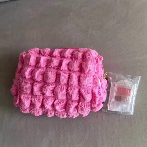 [BUNJANG] Canmake Pouch & Miniature Blush Gacha Keychain Set / 캔메이크 파우치, 블러셔 미니어처 가챠 키링 세트