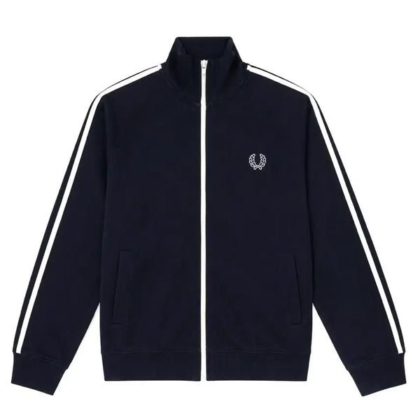 [BUNJANG] Fred Perry Vintage Navy Track Top Jersey / [Fred Perry] 프레드페리 빈티지 네이비 트랙탑 져지