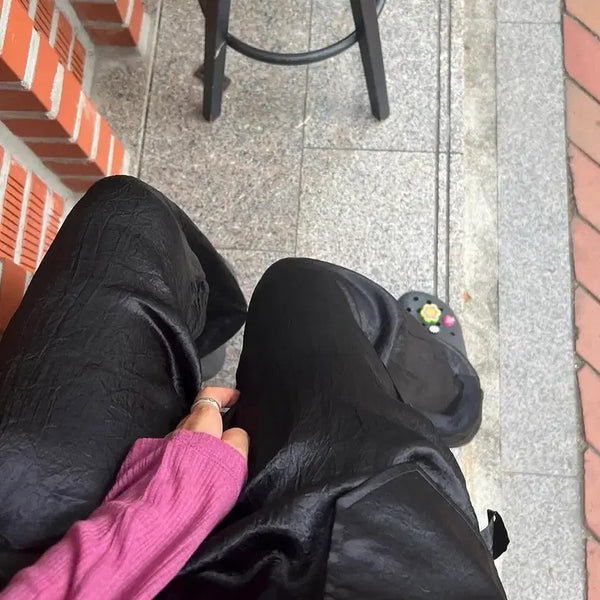 [BUNJANG] TheMoi Satin Pants / 더무이 새틴팬츠
