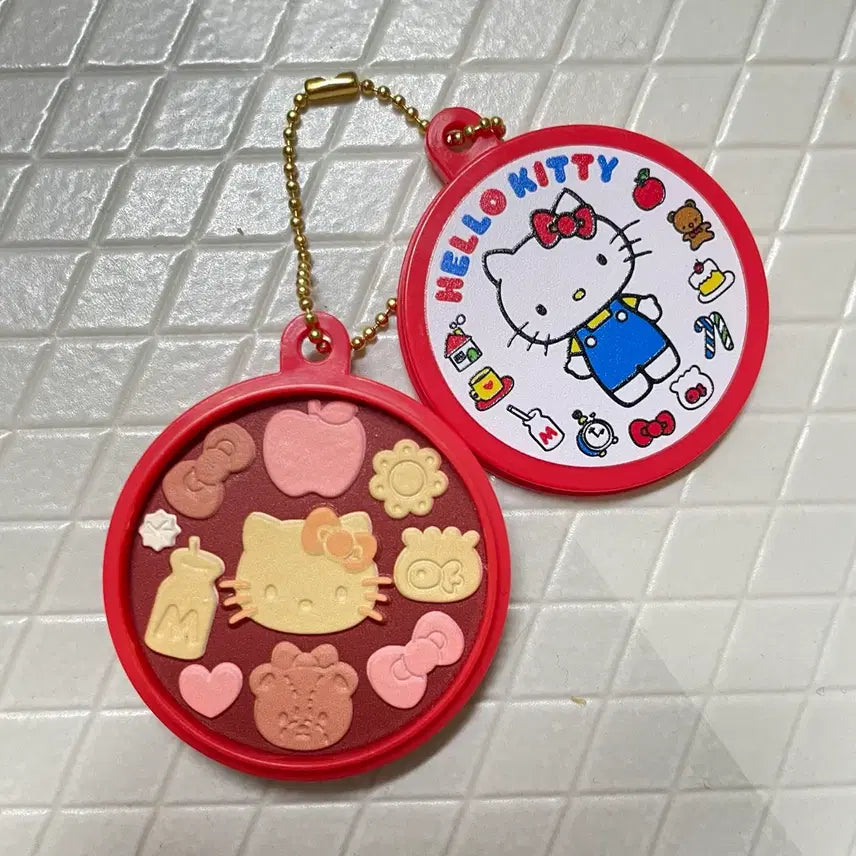 [BUNJANG] Sanrio Hello Kitty Cookie Gacha Keychain / 키티 쿠키 가챠 키링