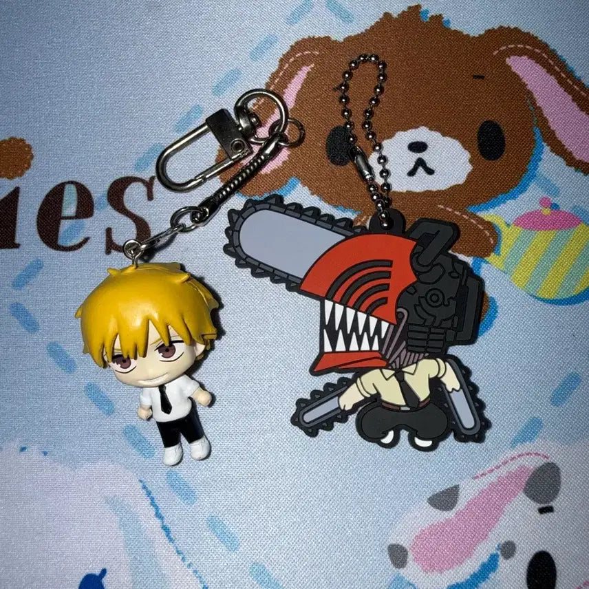 [BUNJANG] Chainsaw Man Denji Keychain Set / 체인소맨 덴지 키링 세트