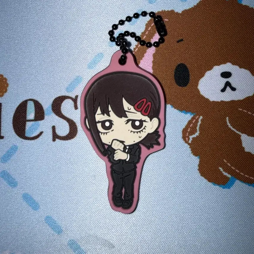 [BUNJANG] Chainsaw Man Kobeni Rubber Keyring / 체인소맨 코베니 가챠 고무 키링