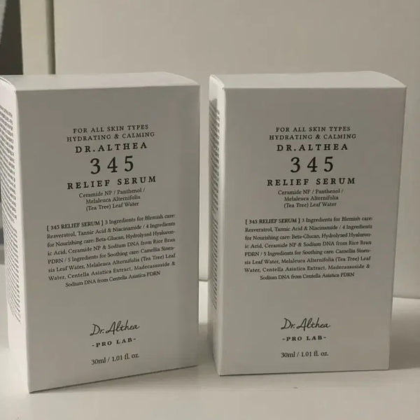 [BUNJANG] Dr.Althea 345 Relief Serum 30ml Bundle Set / (일괄판매) 닥터엘시아 345 릴리프 세럼