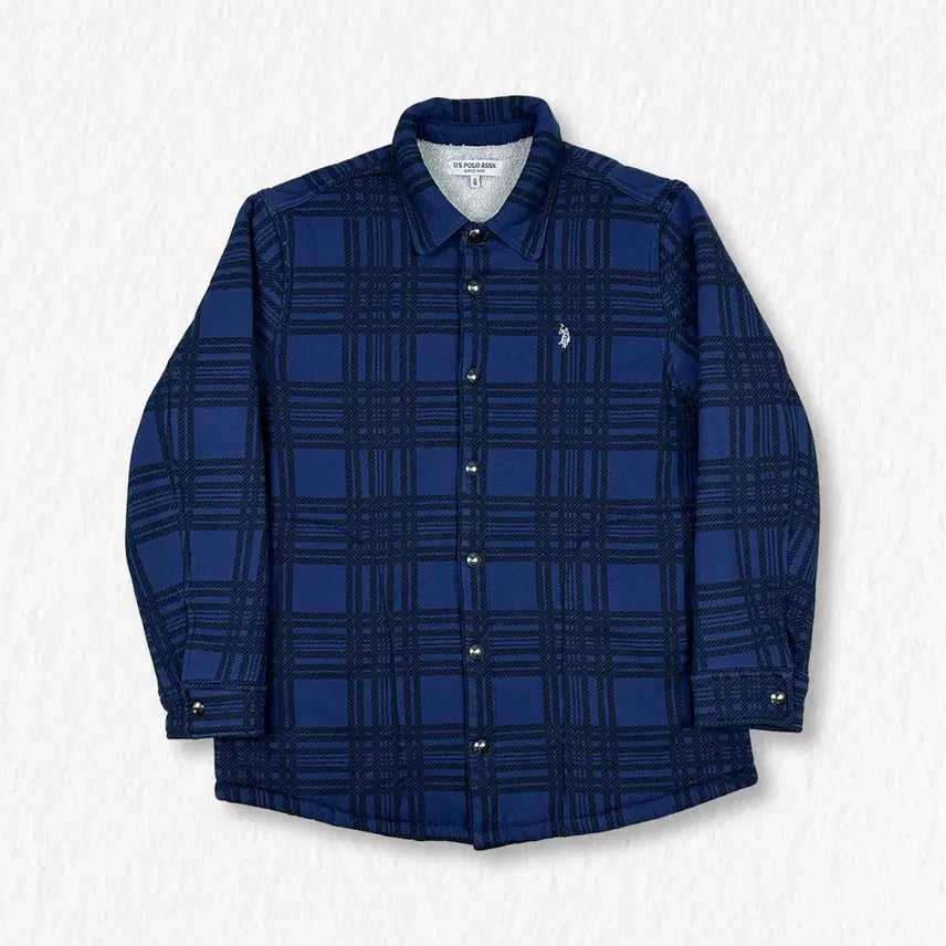 [BUNJANG] U.S. Polo Assn. Sherpa Lined Shirt Jacket / USPOLOASSN 쉐르파라이너 셔츠자켓