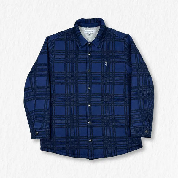 [BUNJANG] U.S. Polo Assn. Sherpa Lined Shirt Jacket / USPOLOASSN 쉐르파라이너 셔츠자켓