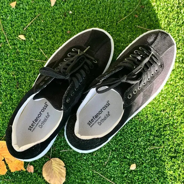 [BUNJANG] Stefano Rossi Black Sneakers / 스테파노로시 블랙 스니커즈