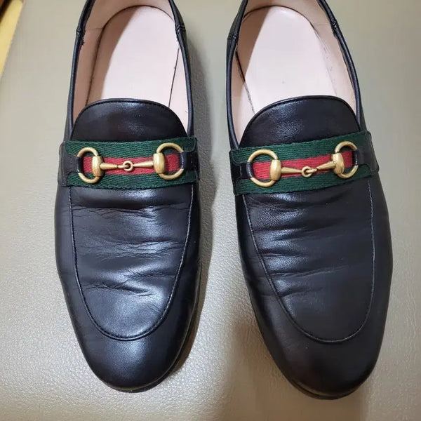 [BUNJANG] Gucci Black Leather Loafers / 구찌 블랙 가죽 로퍼