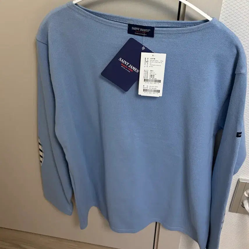 [BUNJANG] Saint James Guildo U Elbow Patch T-Shirt Size 2 / (새상품)세인트제임스 길도 u 엘보패치 T2