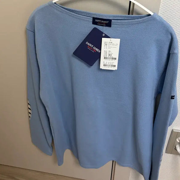 [BUNJANG] Saint James Guildo U Elbow Patch T-Shirt Size 2 / (새상품)세인트제임스 길도 u 엘보패치 T2