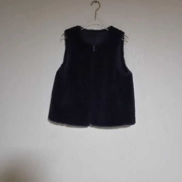 [BUNJANG] A&D2020 100% Wool Zip-Up Vest - Size 55 / A앤D2020 양모100% 집업 베스트55