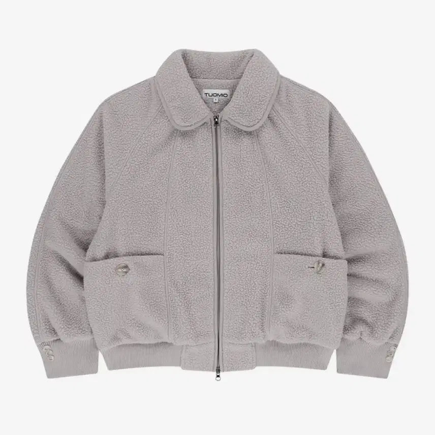 [BUNJANG] DUOUMIO Fleece Light Gray / 뚜오미오 플리스 라이트 그레이