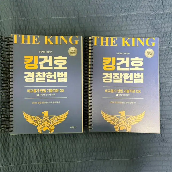 [BUNJANG] Kim Geon-ho Constitution Law Previous Questions OX Split Set (New) / [새상품,분철O] 김건호 경기 킹건 호경찰헌법 비교불가 헌법 기출지문 OX