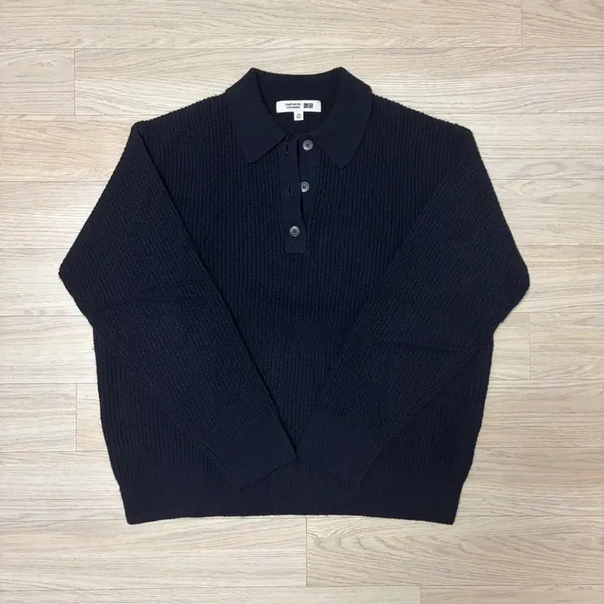 [BUNJANG] Uniqlo Wool Blend Polo Sweater / 유니클로 울블랜드폴로스웨터