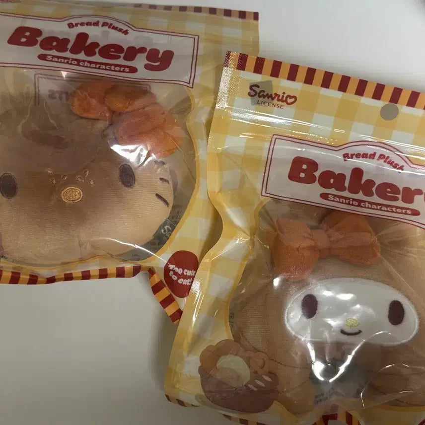 [BUNJANG] Sanrio Bread Dolls Hello Kitty My Melody Bundle Set / 산리오 빵 인형 헬로키티 마이멜로디 일괄