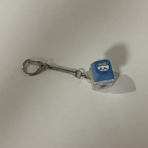 [BUNJANG] Bachiware Keycap Keychain / 먼작귀 하치와레 키캡 키링