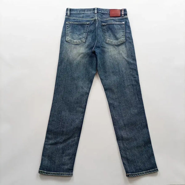 [BUNJANG] Modena Nine Straight Fit Washed Denim Pants Size 29 / 모드나인 청바지 사이즈29 일자 워싱 캐주얼 여자 데님팬츠 B2171