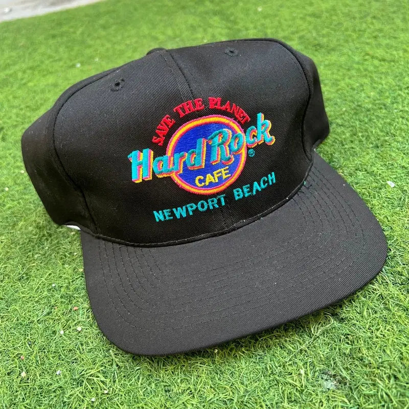[BUNJANG] Hard Rock Cafe Newport Beach Cap Hat / 하드락 카페 뉴포트 비치 모자 캡 s12716