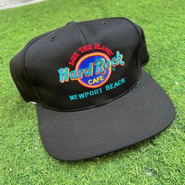 [BUNJANG] Hard Rock Cafe Newport Beach Cap Hat / 하드락 카페 뉴포트 비치 모자 캡 s12716