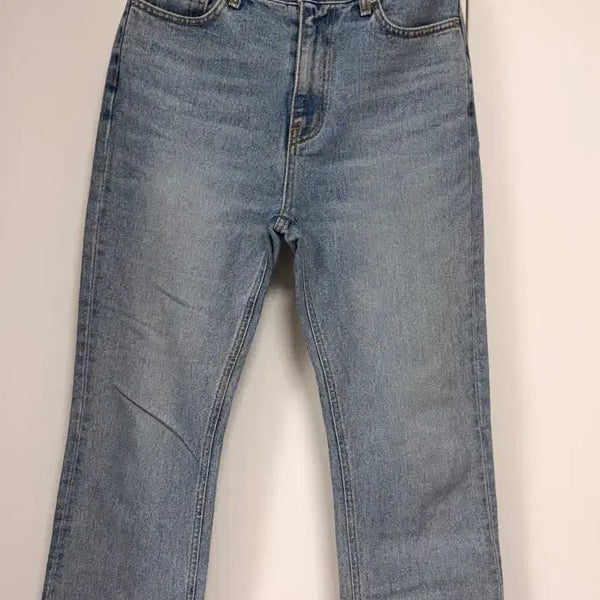 [BUNJANG] Dunst Semi Bootcut Denim Pants / 던스트 세미부츠컷 데님 팬츠