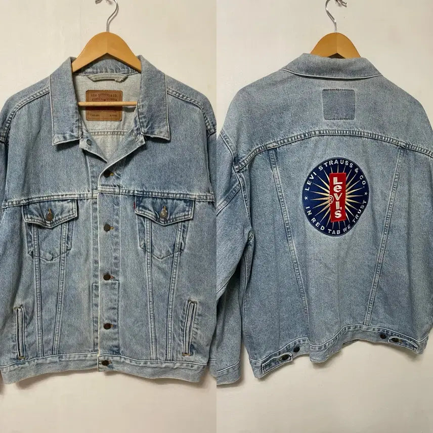 [BUNJANG] Levi's Loose Fit Denim Jacket / 105-110 리바이스 루즈핏 데님 청자켓 정품