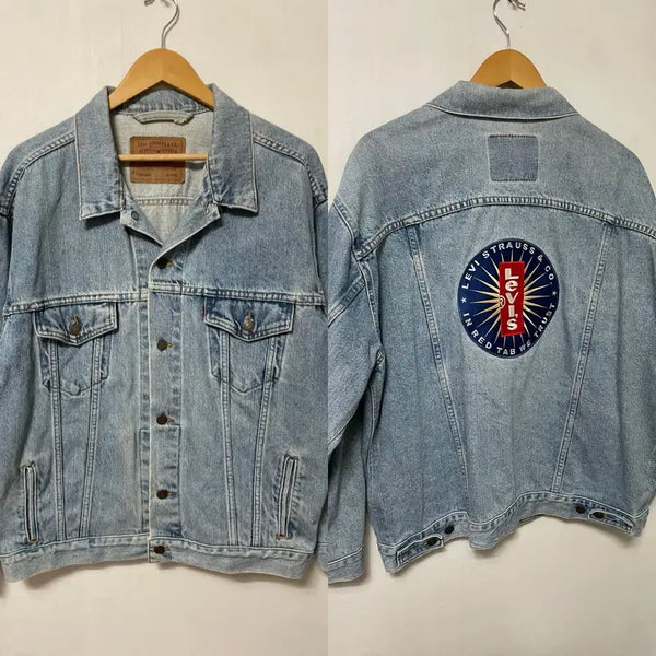 [BUNJANG] Levi's Loose Fit Denim Jacket / 105-110 리바이스 루즈핏 데님 청자켓 정품