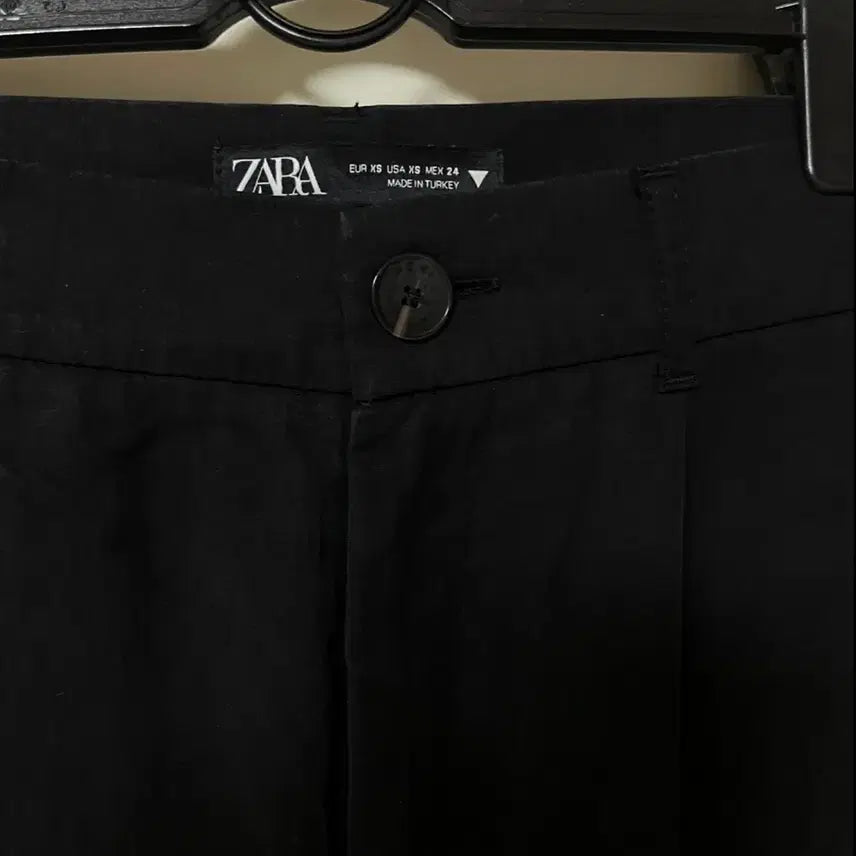 [BUNJANG] ZARA Black Wide Pants / 자라 블랙 와이드 팬츠