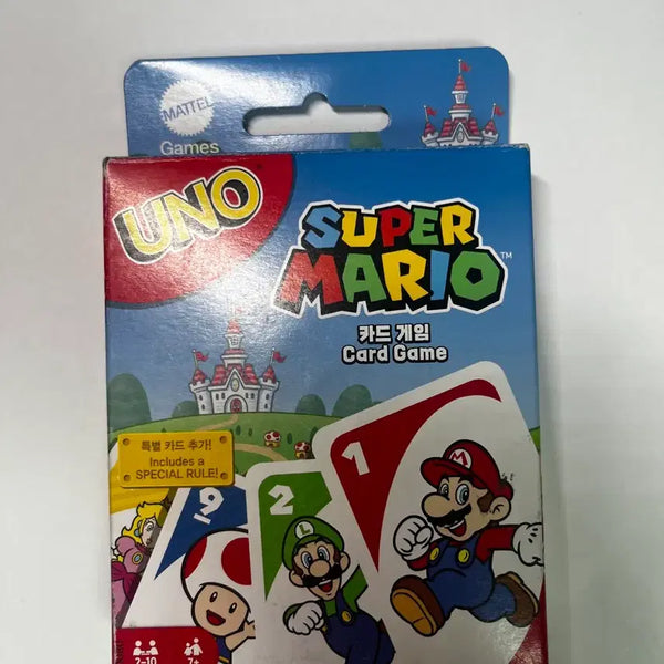 [BUNJANG] UNO Super Mario Edition Board Game / 마리오 우노보드게임