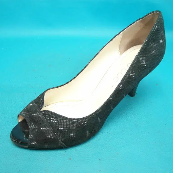 [BUNJANG] GO-CCE Open-Toe High Heel Pumps - Size 245 / 245/pu6-682/GO-CCE 고세 오픈토 하이힐 구두 펌프스/구제특별시