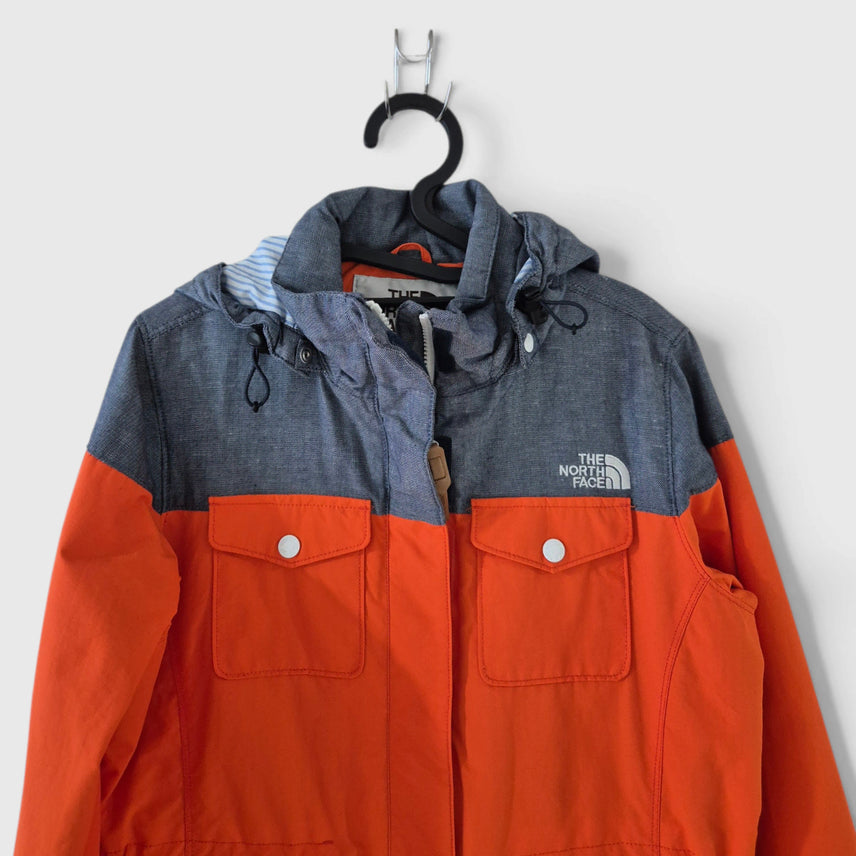 [BUNJANG] The North Face Orange Windbreaker Jacket Women's / [M]노스페이스 오렌지 바람막이자켓 여성
