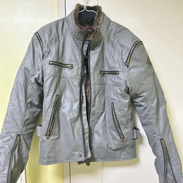 [BUNJANG] Honda Biker Fur Jacket / 혼다 바이커자켓